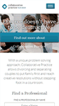 Mobile Screenshot of collaborativepracticetoronto.com